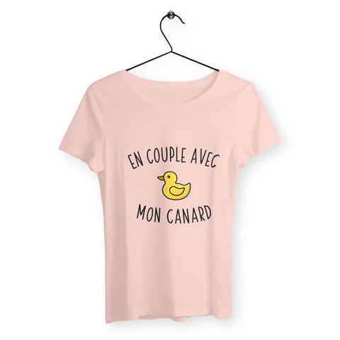 T-shirt Femme - En couple avec mon canard