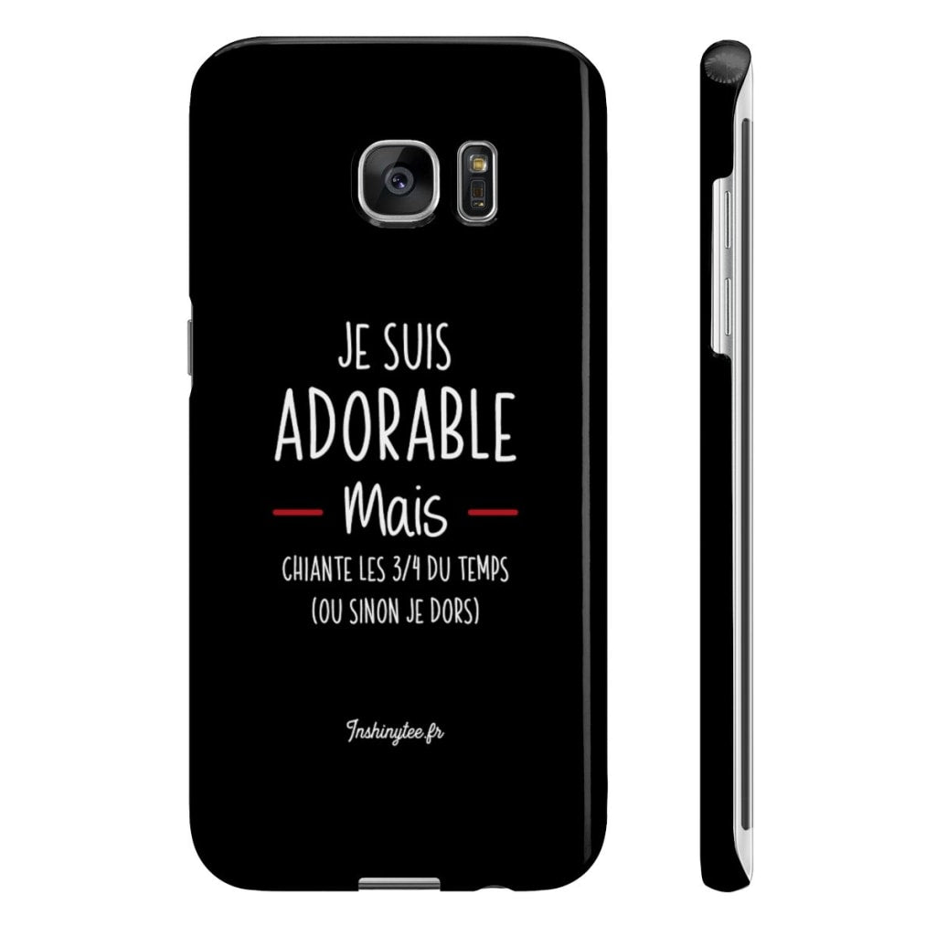 Coque Smartphone - Je Suis Adorable Mais Chiante - Inshinytee