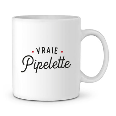 Mug - Vraie Pipelette - Blanc / Tu - Accessoires & Casquettes>Mugs