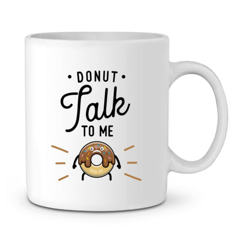 Mug - Donut Talk To Me - Blanc / Tu - Accessoires & Casquettes>Mugs