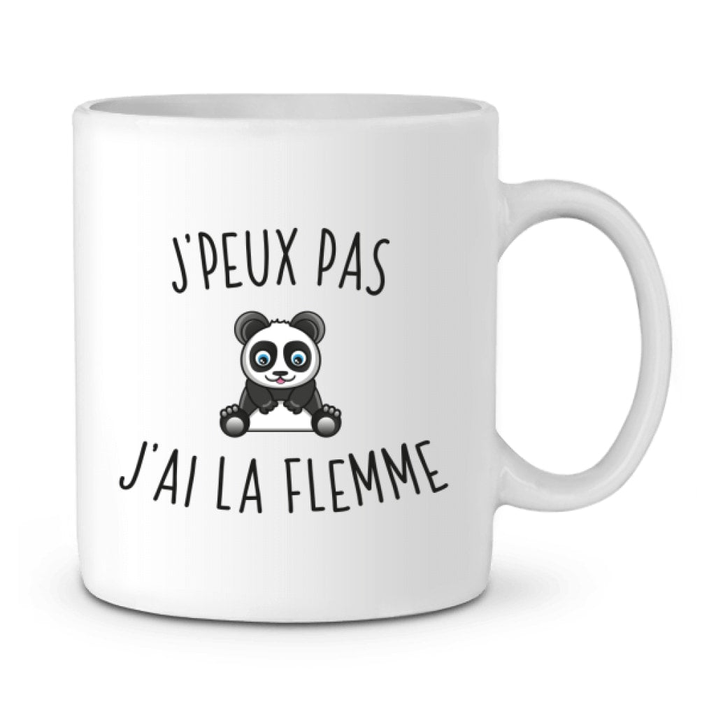 Mug - Jpeux Pas Jai La Flemme - Blanc / Tu - Accessoires & Casquettes>Mugs