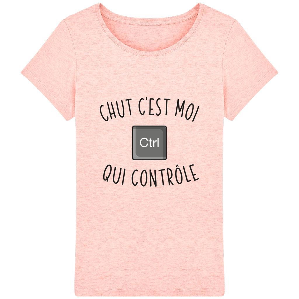 T-shirt Femme - Chut c'est moi qui contrôle - Inshinytee