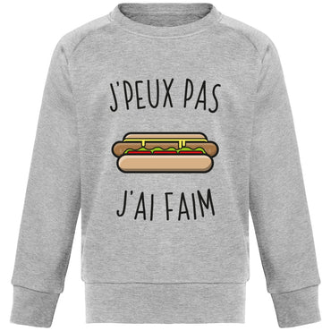 Sweat Enfant - J'peux pas j'ai faim - Inshinytee