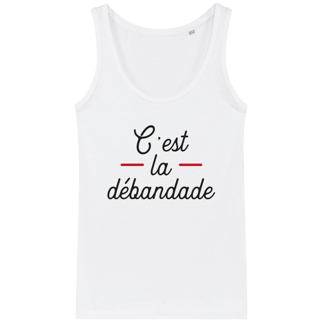 Débardeur - Cest la débandade - White / XS - Femme>Tee-shirts