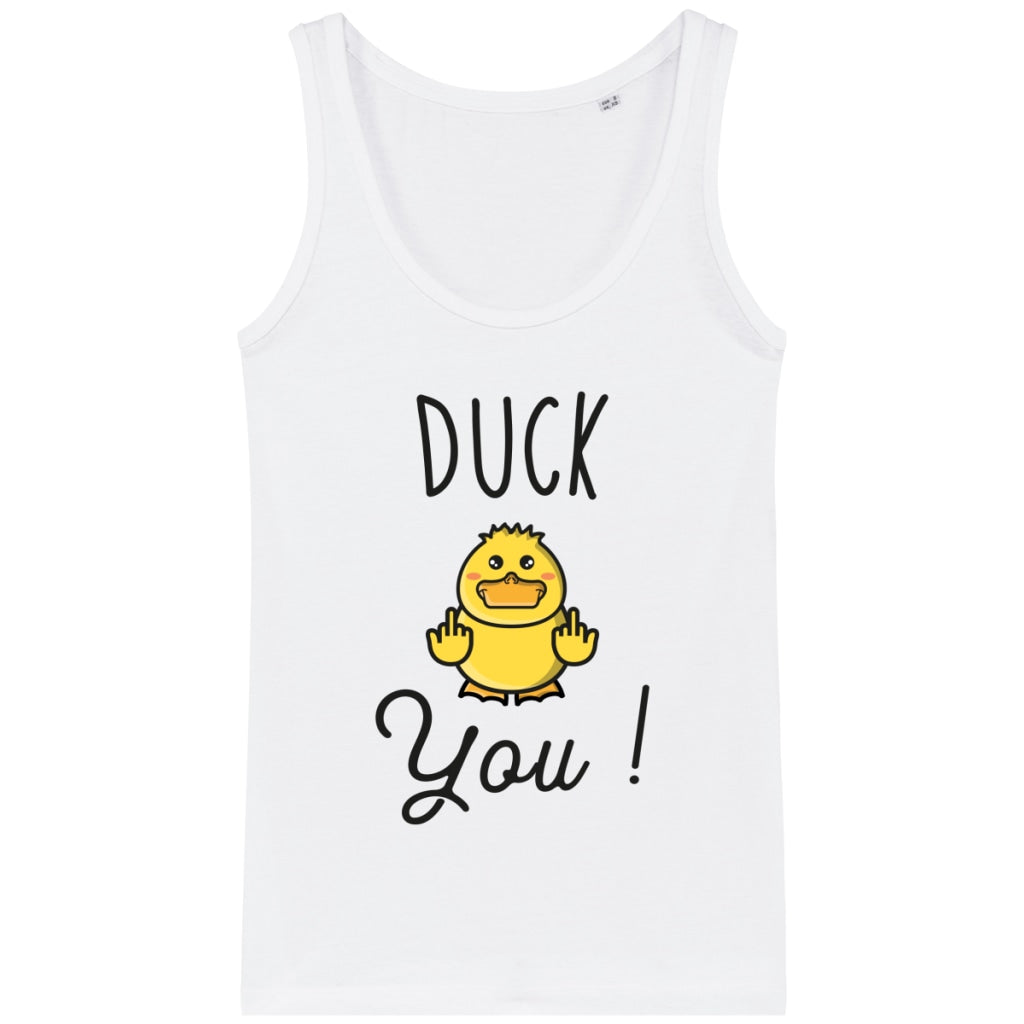 Débardeur - Duck You - White / XS - Femme>Tee-shirts