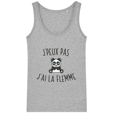 Débardeur - Jpeux pas jai la flemme - Heather Grey / XS - Femme>Tee-shirts
