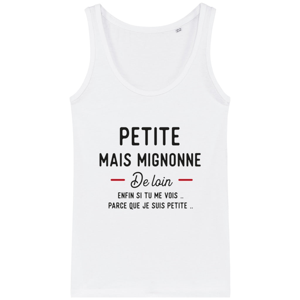 Débardeur - Petite mais mignonne - White / XS - Femme>Tee-shirts