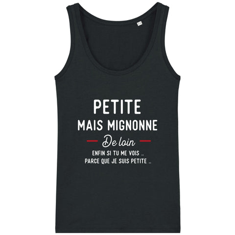 Débardeur - Petite mais mignonne - Black / XS - Femme>Tee-shirts