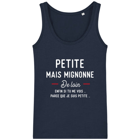 Débardeur - Petite mais mignonne - French Navy / XS - Femme>Tee-shirts