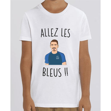 Tee Shirt Garçon - Allez les bleus Grizou - White / 3/4 ans - Enfant & Bébé>T-shirts