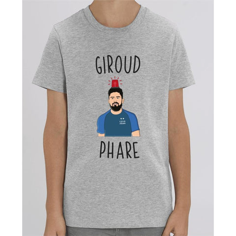 Tee Shirt Garçon - Giroud Phare - Heather Grey / 3/4 ans - Enfant & Bébé>T-shirts