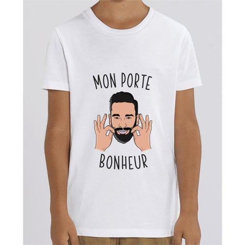 Tee Shirt Garçon - Mon porte bonheur - White / 3/4 ans - Enfant & Bébé>T-shirts