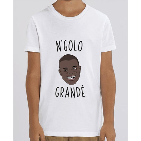 Tee Shirt Garçon - Ngolo Grandé Illustration - White / 3/4 ans - Enfant & Bébé>T-shirts