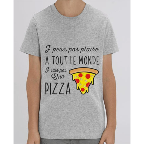Tee Shirt Garçon - Pizza - Heather Grey / 3/4 ans - Enfant & Bébé>T-shirts