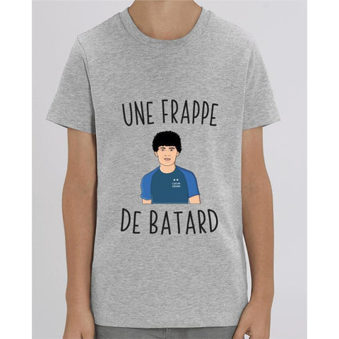 Tee Shirt Garçon - Une frappe de batard - Heather Grey / 3/4 ans - Enfant & Bébé>T-shirts