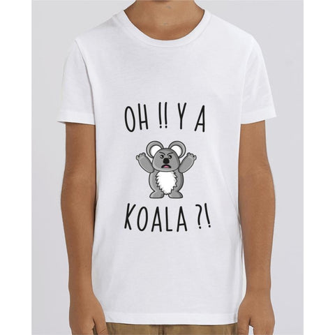 Tee Shirt Garçon - Y a koala - White / 3/4 ans - Enfant & Bébé>T-shirts