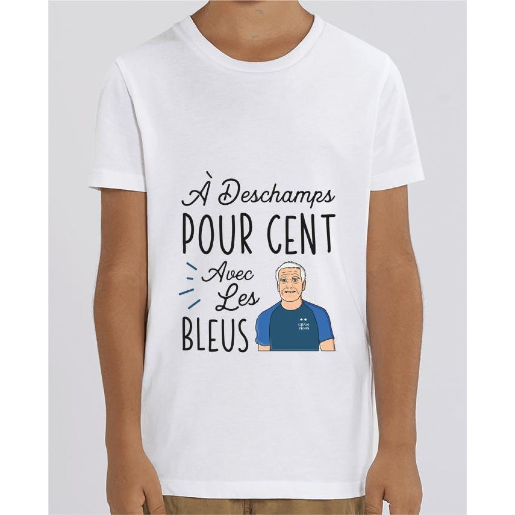 T-shirt Fille - À Deschamps pour cent - White / 3/4 ans - Enfant & Bébé>T-shirts