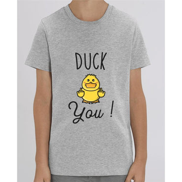 Tee Shirt Garçon - Duck You - Heather Grey / 3/4 ans - Enfant & Bébé>T-shirts