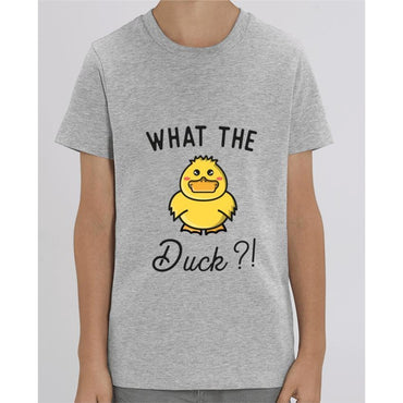 Tee Shirt Garçon - What the duck - Heather Grey / 3/4 ans - Enfant & Bébé>T-shirts