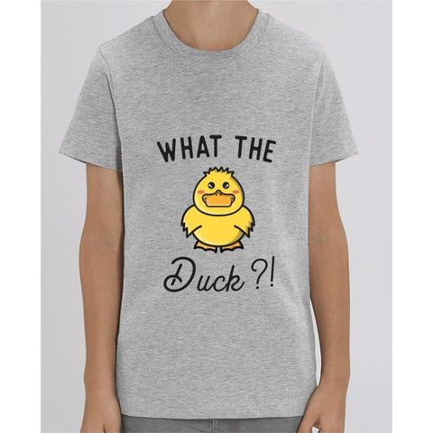 Tee Shirt Garçon - What the duck - Heather Grey / 3/4 ans - Enfant & Bébé>T-shirts