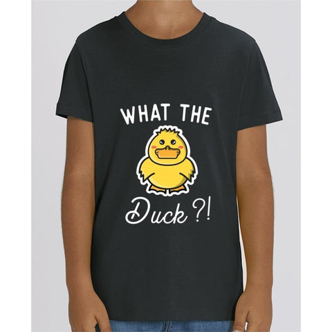 Tee Shirt Garçon - What the duck - Black / 3/4 ans - Enfant & Bébé>T-shirts