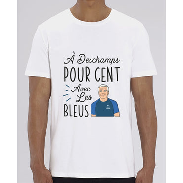 T-Shirt Homme - À Deschamps pour cent - White / XXS - Homme>Tee-shirts