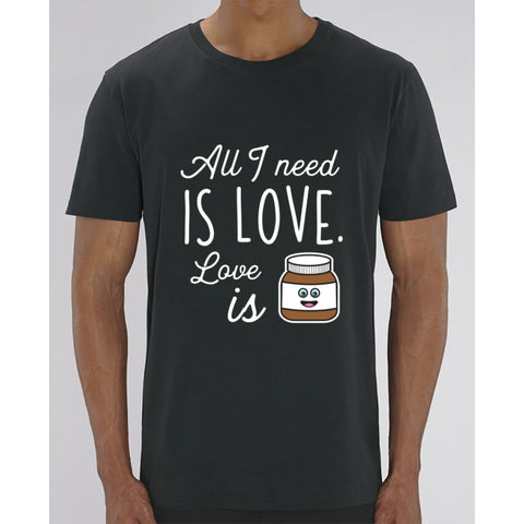 T-Shirt Homme - All I need is love - Black / XXS - Homme>Tee-shirts