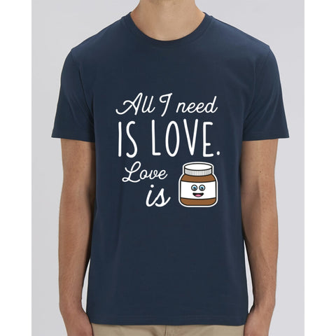 T-Shirt Homme - All I need is love - French Navy / XXS - Homme>Tee-shirts