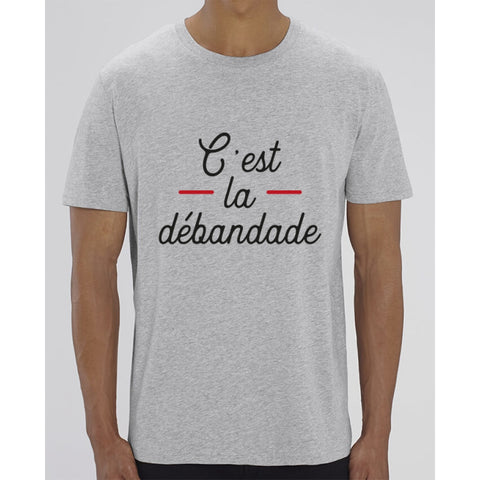 T-Shirt Homme - Cest la débandade - Heather Grey / XXS - Homme>Tee-shirts