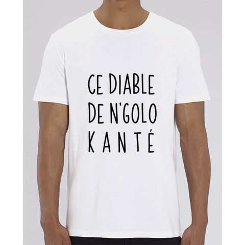 T-Shirt Homme - Ce diable de Ngolo Kanté - White / XXS - Homme>Tee-shirts