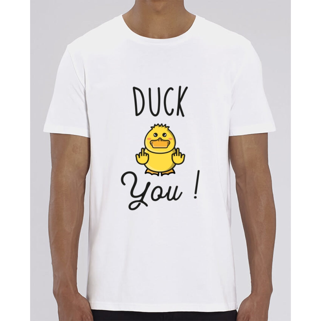 T-Shirt Homme - Duck You - White / XXS - Homme>Tee-shirts