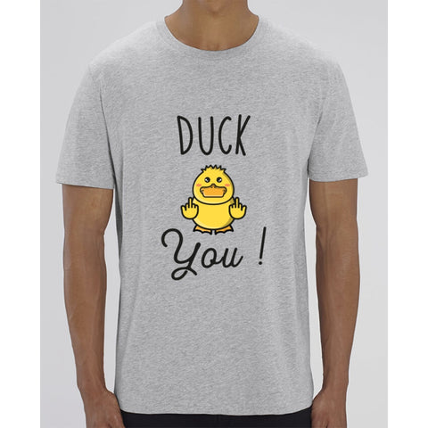 T-Shirt Homme - Duck You - Heather Grey / XXS - Homme>Tee-shirts