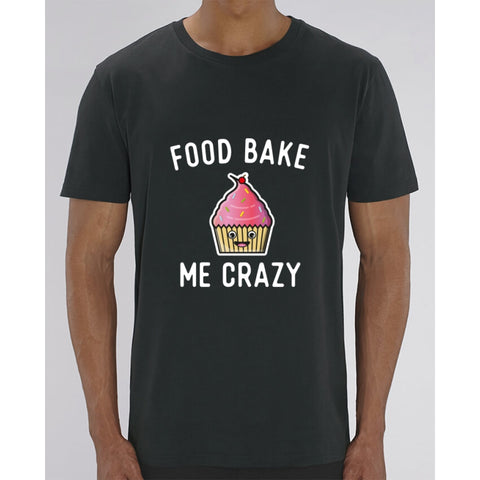 T-Shirt Homme - Food bake me crazy - Black / XXS - Homme>Tee-shirts