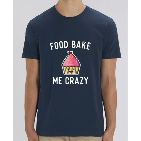 T-Shirt Homme - Food bake me crazy - French Navy / XXS - Homme>Tee-shirts