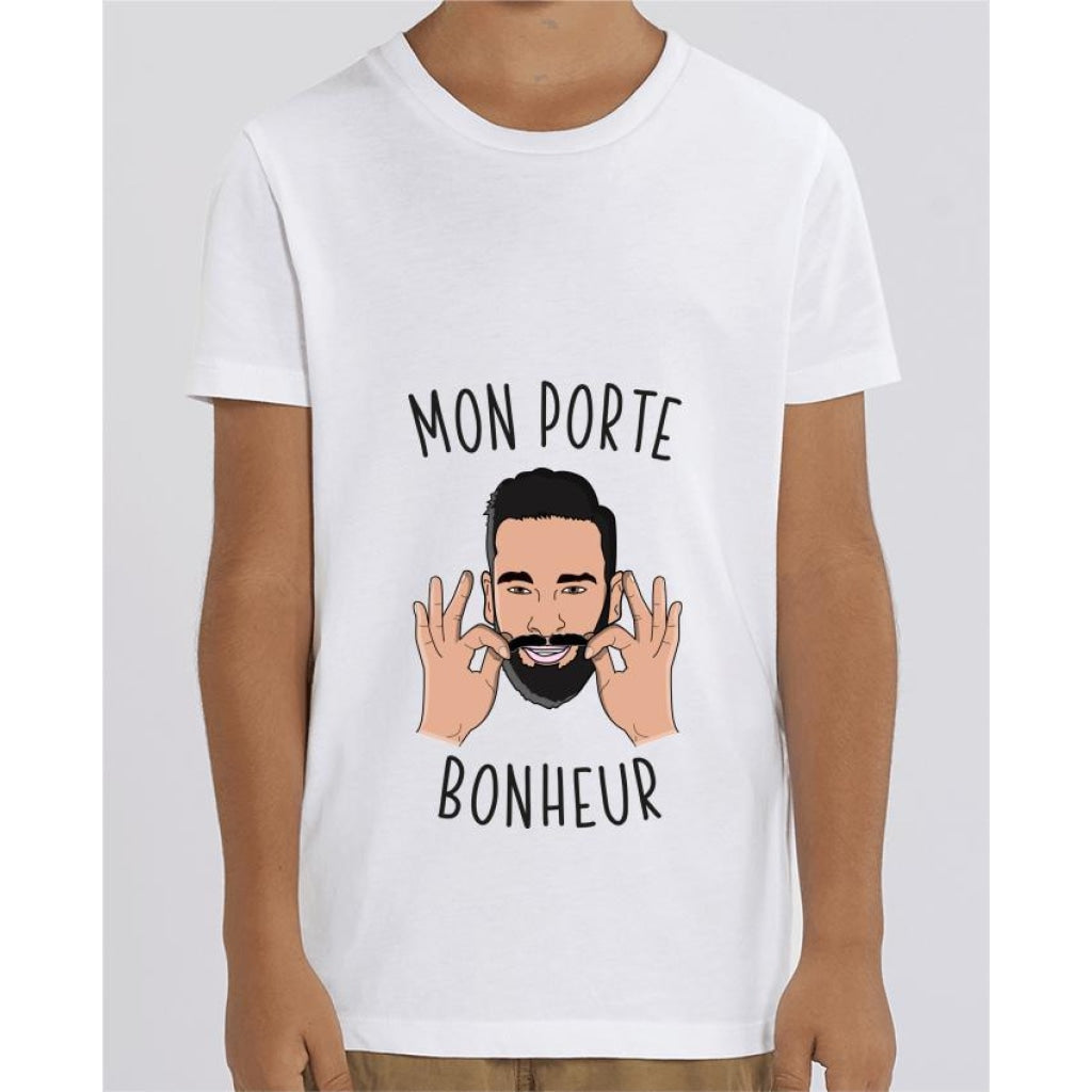 T-shirt Fille - Mon porte bonheur - White / 3/4 ans - Enfant & Bébé>T-shirts