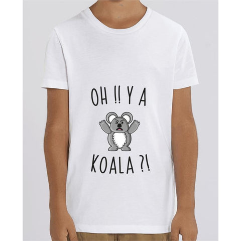T-shirt Fille - Oh y a koala - White / 3/4 ans - Enfant & Bébé>T-shirts