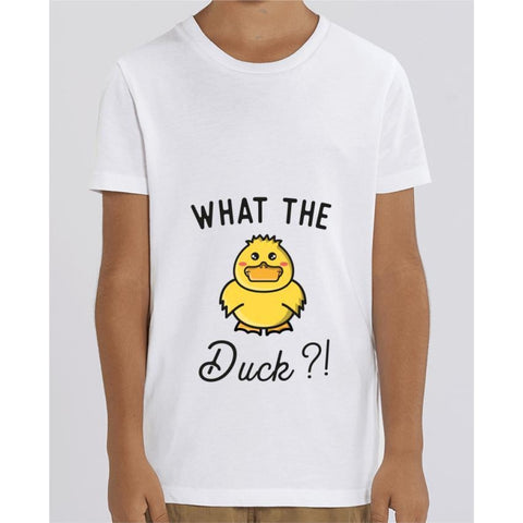 T-shirt Fille - What the duck - White / 3/4 ans - Enfant & Bébé>T-shirts