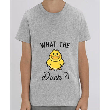 T-shirt Fille - What the duck - Heather Grey / 3/4 ans - Enfant & Bébé>T-shirts