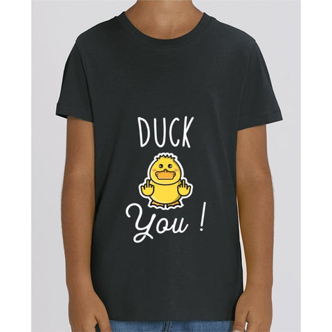 T-shirt Fille - Duck You - Black / 3/4 ans - Enfant & Bébé>T-shirts