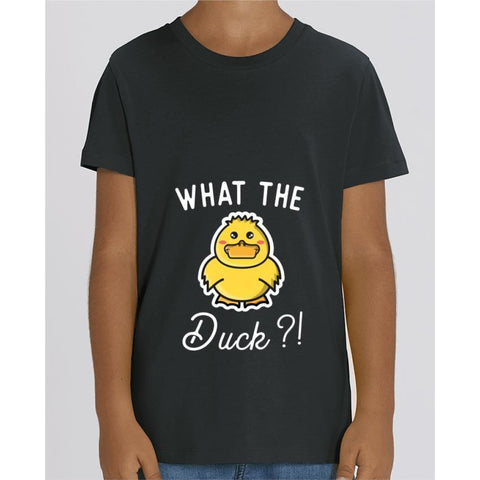T-shirt Fille - What the duck - Black / 3/4 ans - Enfant & Bébé>T-shirts