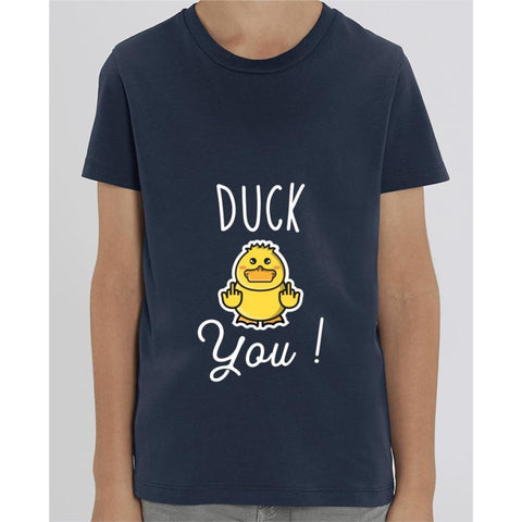 T-shirt Fille - Duck You - French Navy / 3/4 ans - Enfant & Bébé>T-shirts