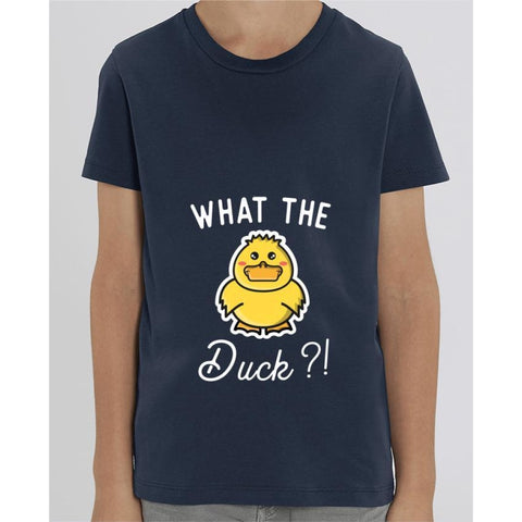 T-shirt Fille - What the duck - French Navy / 3/4 ans - Enfant & Bébé>T-shirts