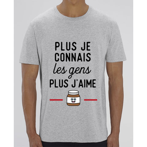 T-Shirt Homme - Pâte à tartiner - Heather Grey / XXS - Homme>Tee-shirts