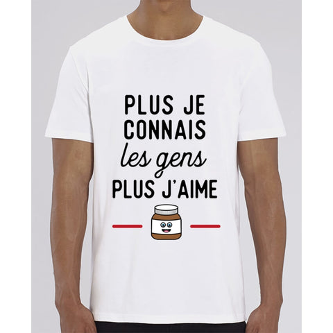 T-Shirt Homme - Pâte à tartiner - White / XXS - Homme>Tee-shirts