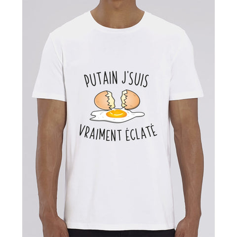 T-Shirt Homme - Putain jsuis vraiment éclaté - White / XXS - Homme>Tee-shirts