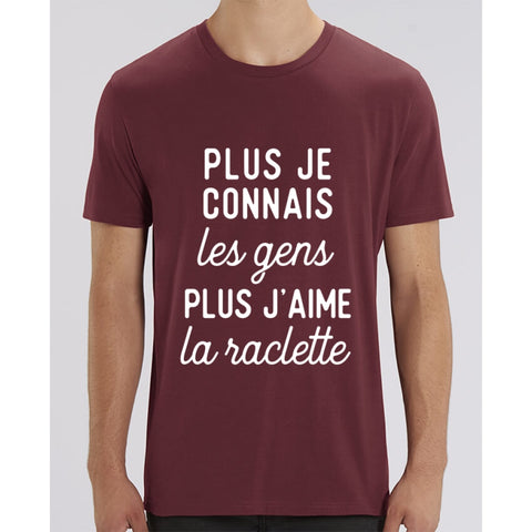 T-Shirt Homme - Raclette - Burgundy / XXS - Homme>Tee-shirts
