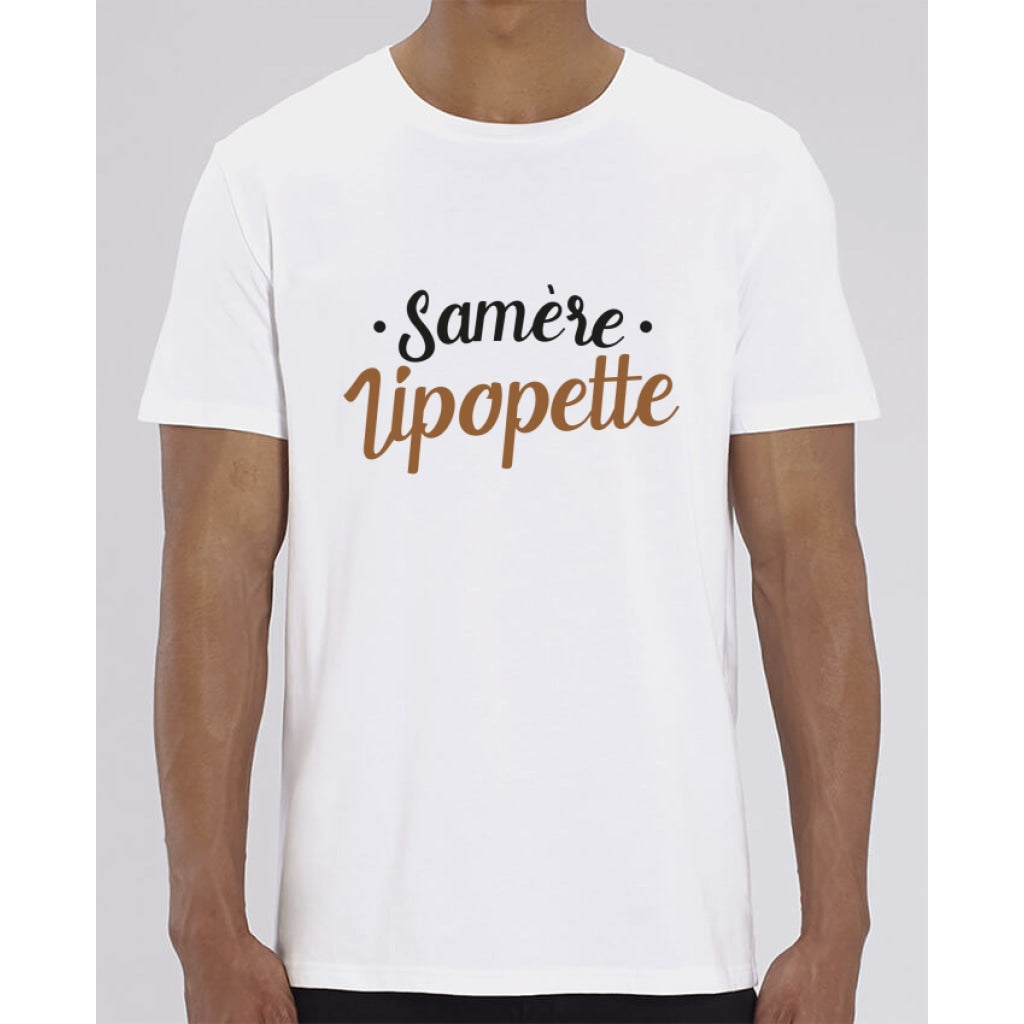 T-Shirt Homme - Samère lipopette - White / XXS - Homme>Tee-shirts