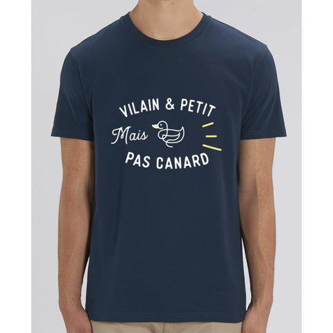 T-Shirt Homme - Vilain et petit mais pas canard - French Navy / XXS - Homme>Tee-shirts