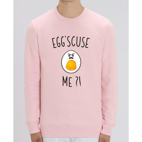 Sweat Unisexe - Eggscuse me - Cotton Pink / XS - Unisexe>Sweatshirts