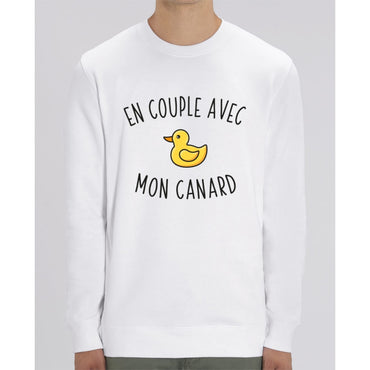 Sweat Unisexe - En couple avec mon canard - White / XS - Unisexe>Sweatshirts